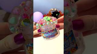 Satisfying Sand Slime Crispy Leaves and Candy Bowl Frogspawn slime [upl. by Faye]