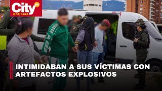 Duro golpe a la delincuencia fueron capturados 9 extorsionistas de ‘Los Satanás’  CityTv [upl. by Albion]