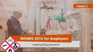 WHMIS 2015 Labeling Requirements Part 2 [upl. by Ardnasela]