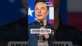 2 reasons why tesla is booming right now shorts [upl. by Luing]