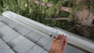 Hinged gutter guard [upl. by Kopp895]