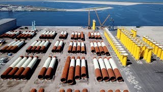 SIF Terminal Maasvlakte  Drone video [upl. by Fast822]