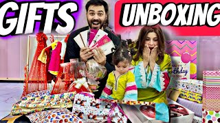 Alyanas Birthday Gift Unboxing  3 lac ki salami  1st Birthday  Madiha ahsan vlogs [upl. by Ragan]