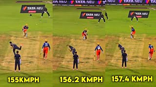 Mayank Yadav Bowling Today vs RCB  Mayank Yadav 157Kmph Ball to G Green Today  M Yadav Bowling [upl. by Payton]