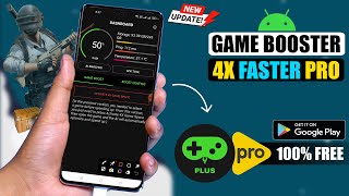 😍Game Booster 4X Faster Pro Free  🎮How To Use Game Booster  🔥Best Game Booster For FreeFire [upl. by Ettedualc]