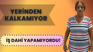 DİZ AĞRILARINDAN DOLAYI YERİNDEN KALKAMIYOR  İŞ DAHİ YAPAMIYORDU [upl. by Ennaillij130]