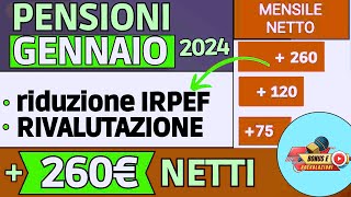 quotPensioni Gennaio 2024 Novità e Aumentoquot [upl. by Aihseyn]