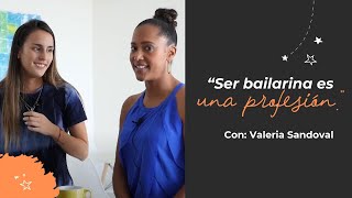 🤩 VALERIA SANDOVAL bailando por sus SUEÑOS  Ser bailarina es una profesión [upl. by Aifas]