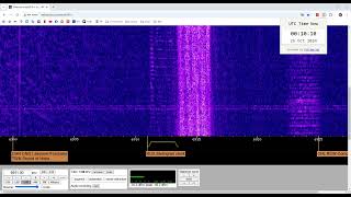 quotStalingrad Clockquot or quotThe Metronomequot at 6911 kHz in USB Mode [upl. by Juliet]