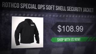 Rothco Special Ops Soft Shell Security Jacket [upl. by Osbert]