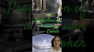 ￼ Process of manufacturing aluminium Cooker  machine greenscreen shorts [upl. by Noffets176]