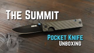 Unboxing The Summit Knife From The Ridge First Impressions theridge unbox knife [upl. by Gregory]