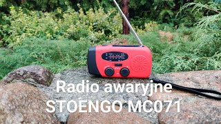 Radio awaryjne STOENGO MC071 Unboxing oraz recenzja [upl. by Khudari693]