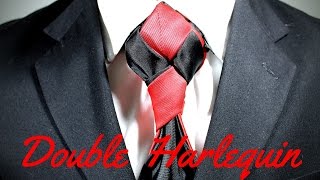 How To Tie a Tie  Double Harlequin Knot [upl. by Alejandrina]