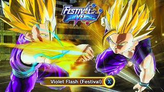 NEW Transforming Festival Ultimate Attack Awakens SSJ Teen Gohan In Dragon Ball Xenoverse 2 [upl. by Aihsined547]