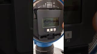 Endress hauser level transmitter how to used [upl. by Ahsiekit558]