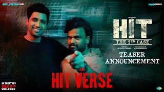 HIT 2 Teaser Announcement  The HIT VERSE  Adivi Sesh  Nani  Sailesh Kolanu [upl. by Eisso]