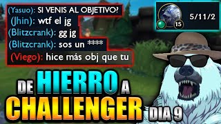 El PERRO me ENVÍA a su GUERRERO VOLIBEAR💀  Hierro a Challenger DIA 9 [upl. by Haizek]