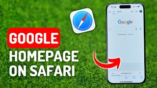 How to Make Googlecom Homepage on Safari on iPhone [upl. by Hoffman926]