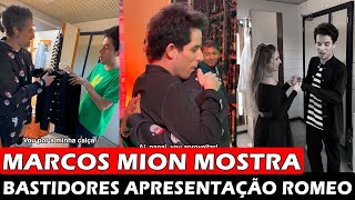 Marcos Mion emociona ao mostrar bastidores do filho Romeo no Caldeirão [upl. by Diandre]