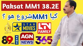 Paksat MM1 382E Big Update  New Channels Started [upl. by Adnilemre359]