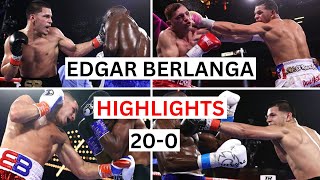 Edgar Berlanga 200 Highlights amp Knockouts [upl. by Eelrahc123]