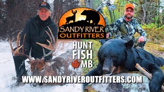 Sandy River Outfitters  Deer Bear amp Wolf Hunting in Manitoba Canada [upl. by Utley]