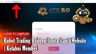 ATG 50 dan ATC BODONG MUTASI WEBSITE USAI DIBLOKIR KOMINFO [upl. by Nolte791]