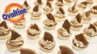 OVALTINE CUPCAKES  Ovaltine cake recipe [upl. by Naloc]