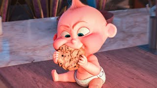 Incredibles 2 Clip  Baby Jack Jack Goes Crazy For Cookies 2018 [upl. by Ruyam]