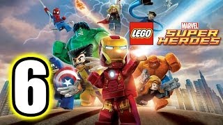 LEGO Marvel Super Heroes Walkthrough PART 6 PS3 Lets Play Gameplay TRUEHD QUALITY [upl. by Hobbie641]