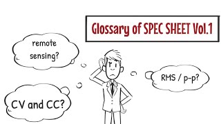 Glossary of SPEC SHEET vol1 [upl. by Catherin]