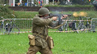 Thompson M1A1 amp M1928  Blank Fire Demo [upl. by Niassuh448]