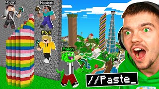 OSZUKUJĘ WOJANA NOOBKA i PTYSIA w KONKURSIE BUDOWANIA quotWOJANOWICquot w Minecraft [upl. by Onyx]