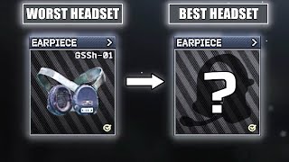 Tarkov Headset COMPARISON Testing EVERY Earpiece [upl. by Jammin]