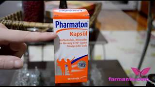 Pharmaton Multi Vitamin Kapsül Nedir  Nasıl Kullanılır  Farmantecom [upl. by Aneras]