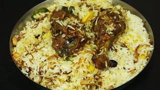 പൊരിച്ച കോഴി ബിരിയാണി  Fried Chicken Dum Biryani Kerala Style [upl. by Suivatnad]