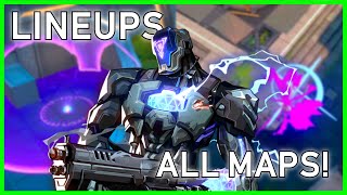 KAYO LINEUPS and SETUPS Guide on ALL MAPS UPDATED [upl. by Olenolin]