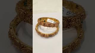 antique bangles  gold designs bangles  fancy design bangles with weight [upl. by Irneh439]