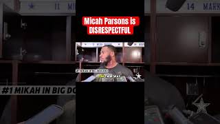 MICAH PARSONS CLOWNS COACH nfl nflfootball football cowboys shorts detroitlions joshallen [upl. by Bibbye]