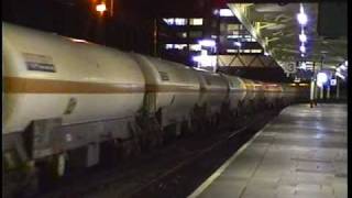 newport wales ews rail freight overnight 18 2 1999 part 1 [upl. by Attikin]