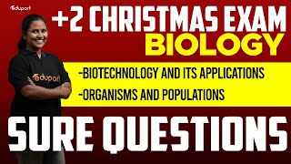 Plus Two Biology Christmas Exam  Sure Questions from Biotechnology amp Organisms  Eduport Class 12 [upl. by Cirillo114]