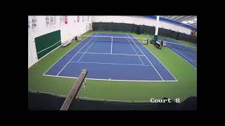 John and Fay Menard YMCA Tennis Center Court 8 Live Stream [upl. by Lemrej960]