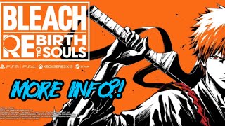 New Bleach Game Info OST Reaction [upl. by Knah958]