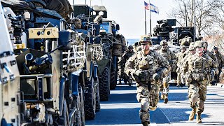 Thousands of US Troops and Israeli Tanks on High Alert at Gaza Border Prepared for Battle [upl. by Hasan]