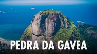 DRONE Pedra da Gávea BRAZIL [upl. by Youngman]