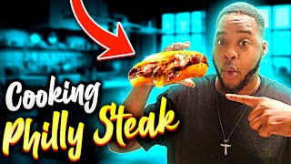 Philly Cheesesteak cooking [upl. by Kiona]