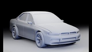 BASIC CAR MODELING IN BLENDER  PART 1 [upl. by Laval131]