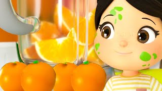 NIEUW Smoothie Kleuren Lied  Lellobee Nederlands  Kinderliedjes  Leervideos voor kinderen [upl. by Ayom608]