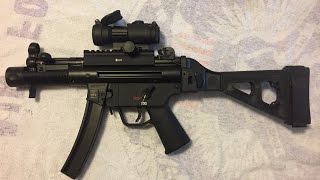 SBT5K Pistol Stabilizing Brace for HK MP5K pattern pistols [upl. by Brasca251]